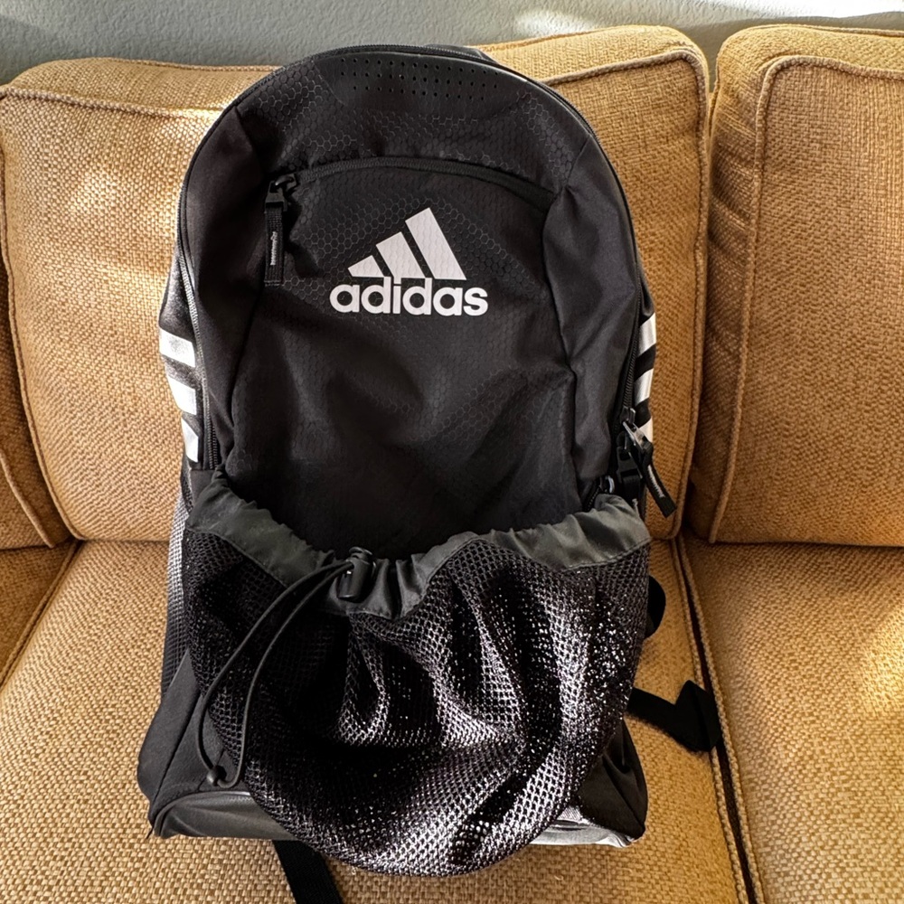 Adidas Soccer Backpack With Ball Holder